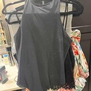 Fendi SKIMS Black Sleeveless Bodysuit